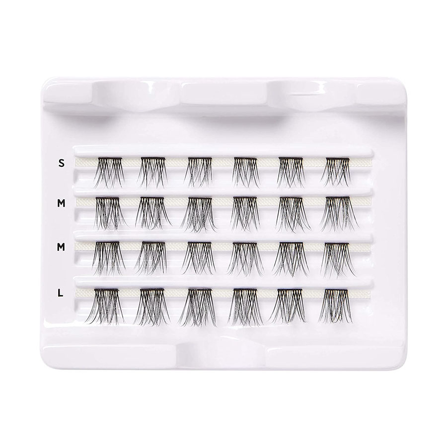 Combien de temps les cils en grappe restent-ils en place ?
